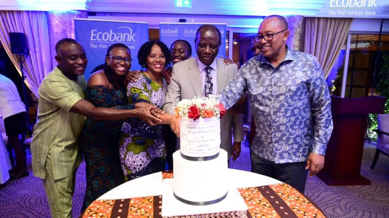 Ecobank Uganda Honors Outgoing Board Chairman Byekwaso