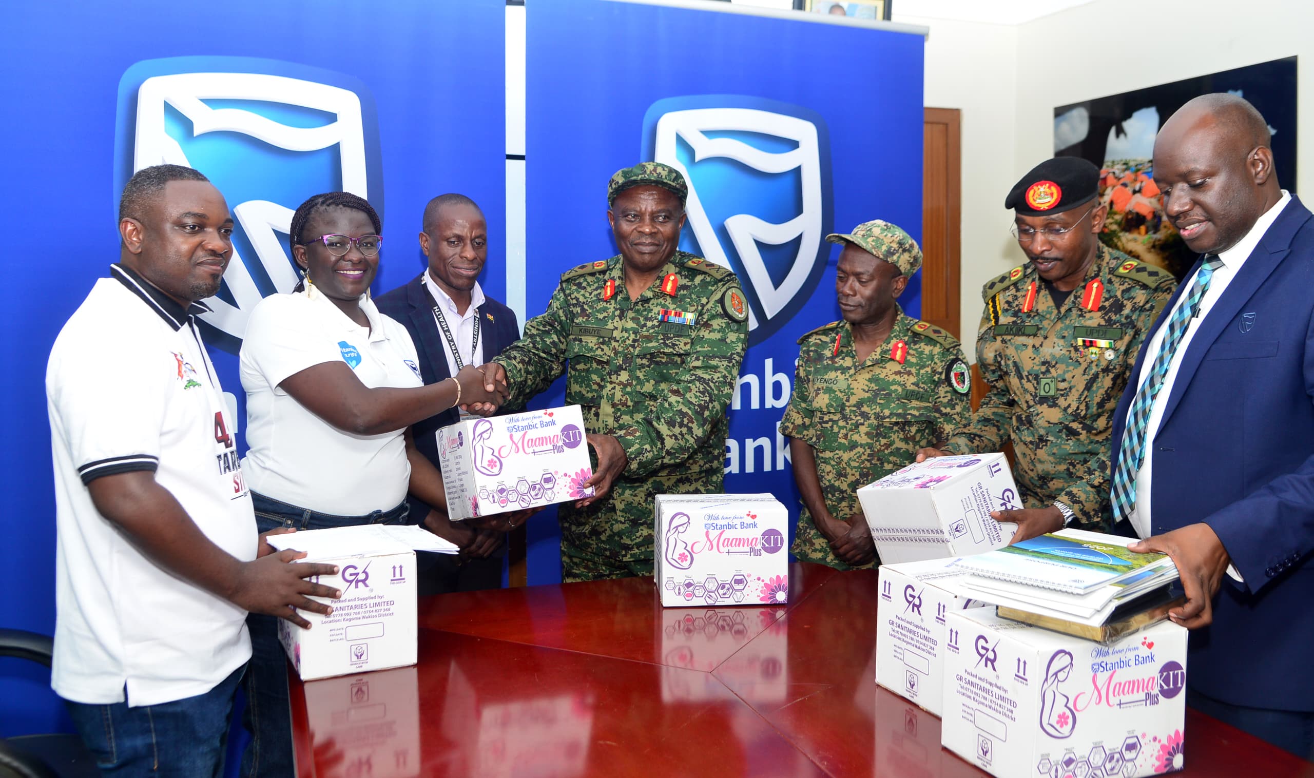 Stanbic Bank Donates Medical Equipment to UPDF Ahead of  Tarehe Sita Celebrations