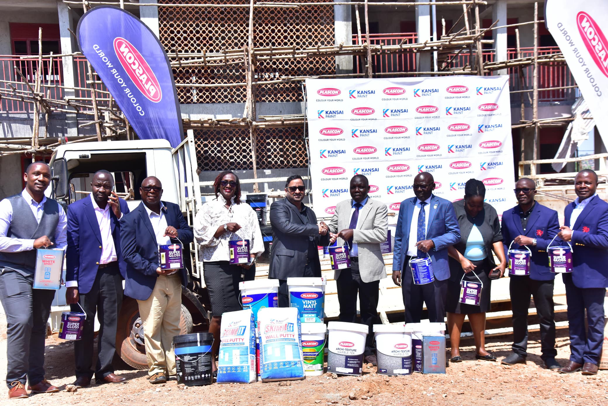 Plascon Donates Paint Worth UGX 23 Million to Support Completion of Budo Junior School Girls’ Dormitory
