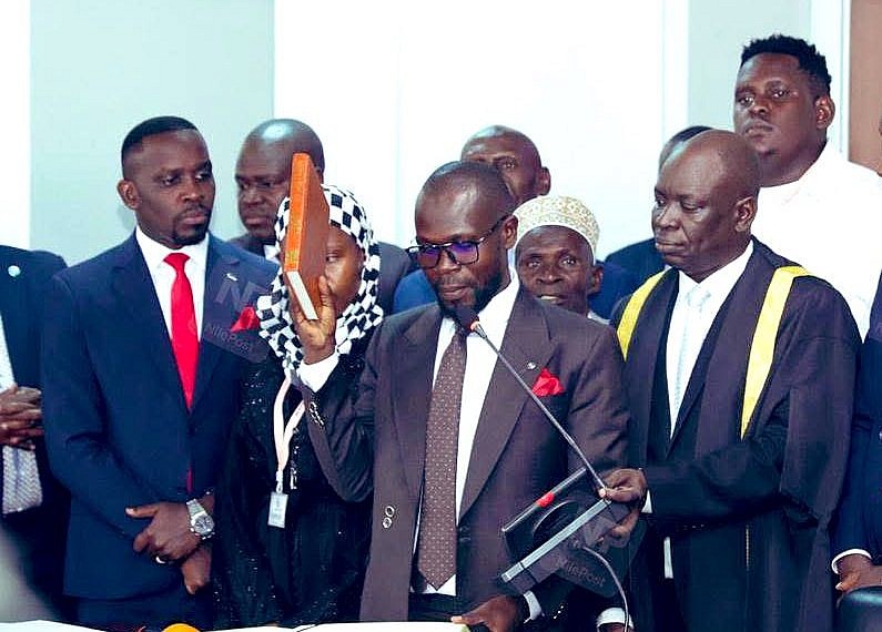 Lawyer Elias Nalukoola Takes Oath As The New MP For Kawempe North