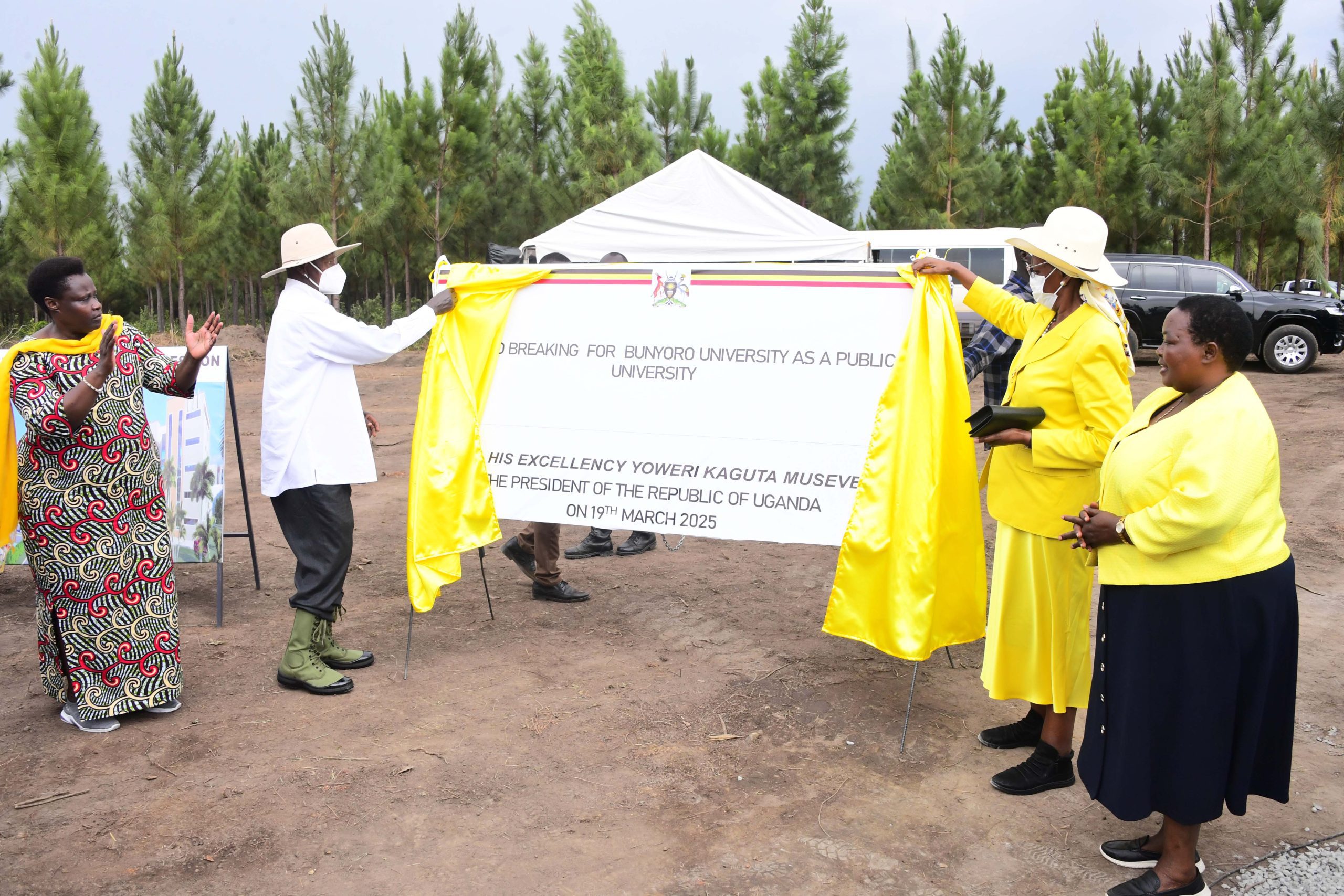 President Museveni Launches Bunyoro University