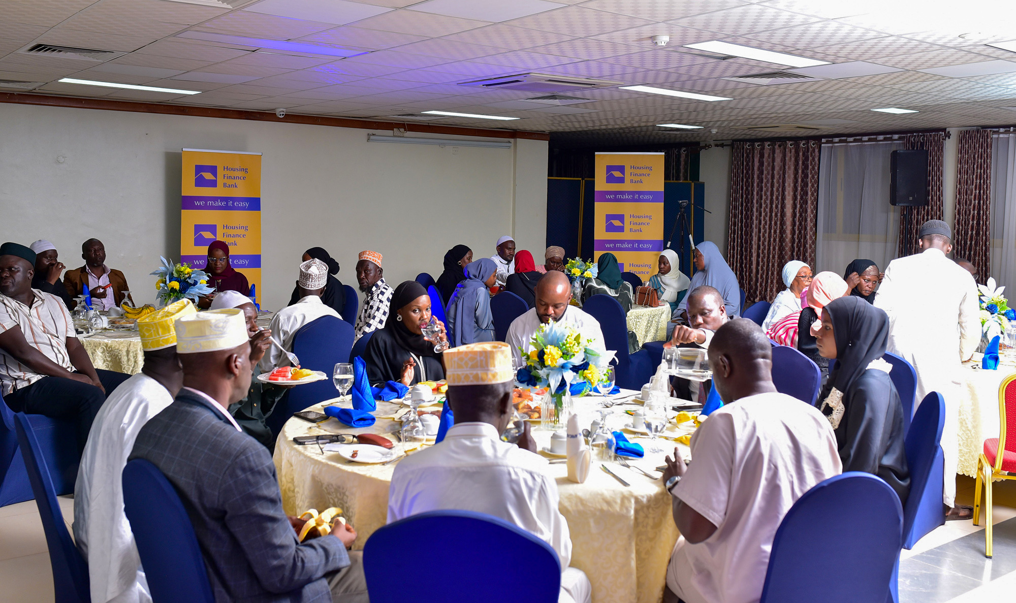 PHOTOS: Housing Finance Bank Shares Iftar Dinner With Its Muslim Staff and Customers