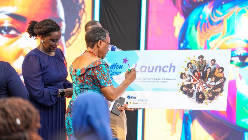 dfcu Bank and Nation Media Group unveil Season 7 of dfcu Rising Woman Initiative.