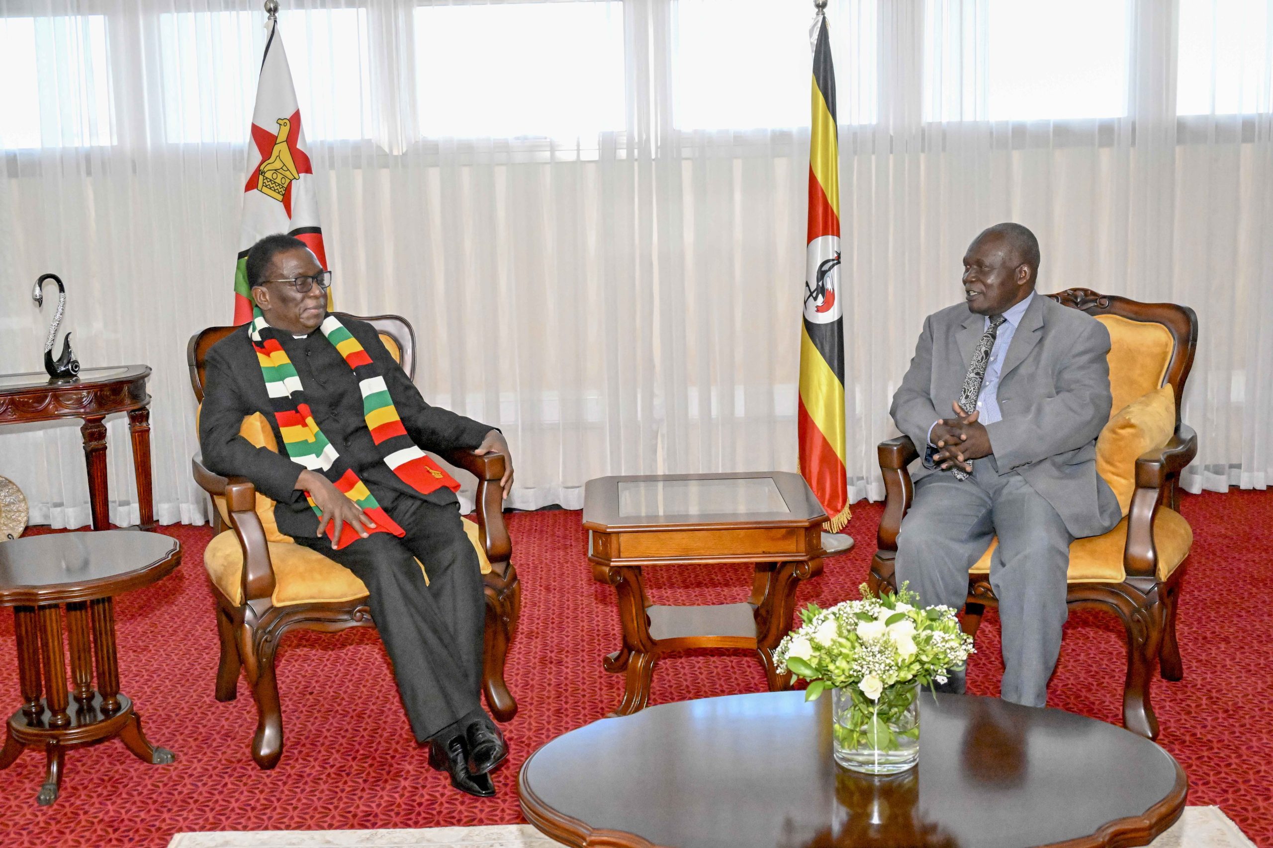 Zimbabwe President In Uganda For The 11th Session Of Africa Regional Forum On Sustainable Development