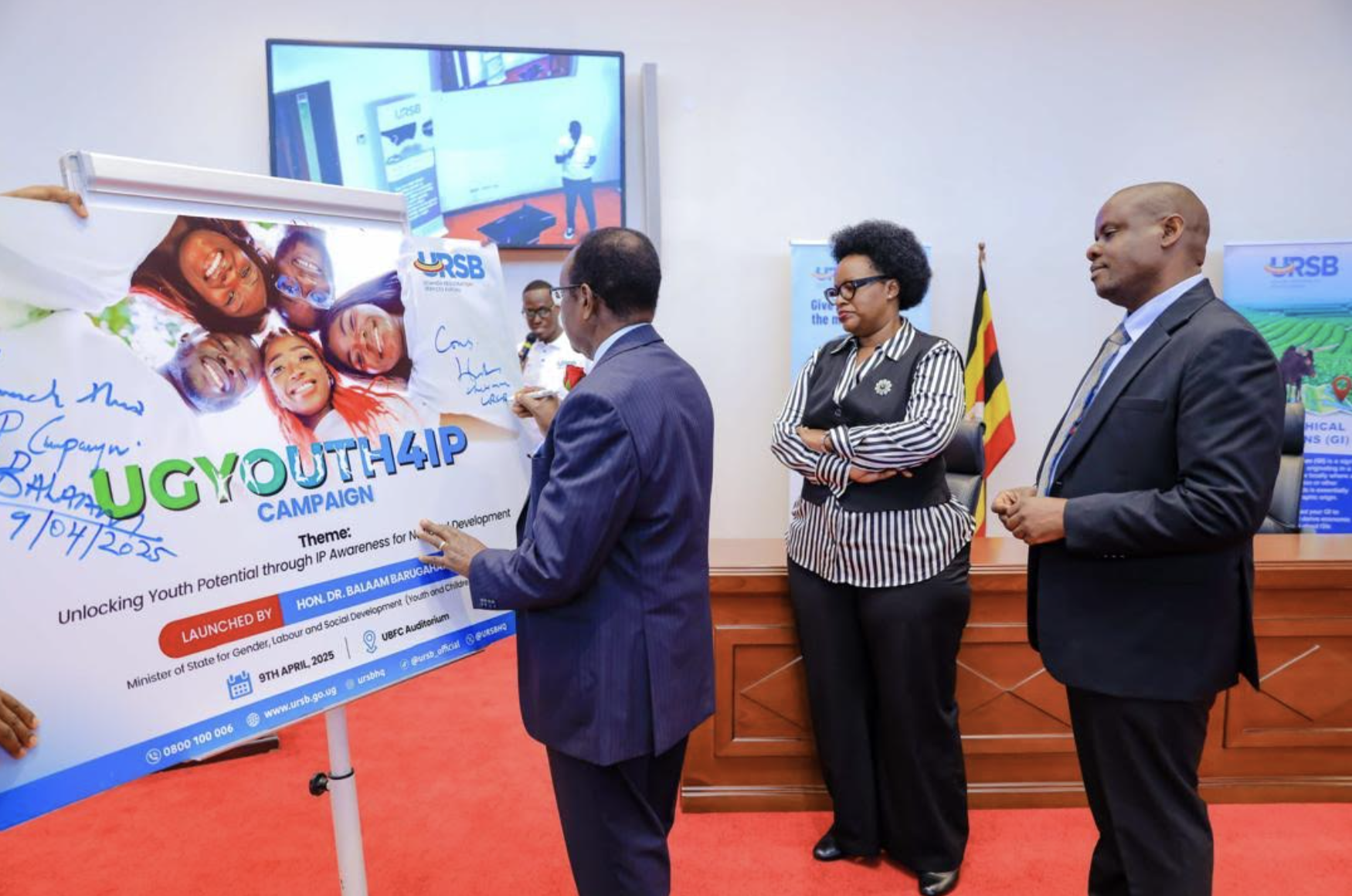 URSB Rallies Youth to Prioritise Intellectual Property Awareness and Innovation for National Development