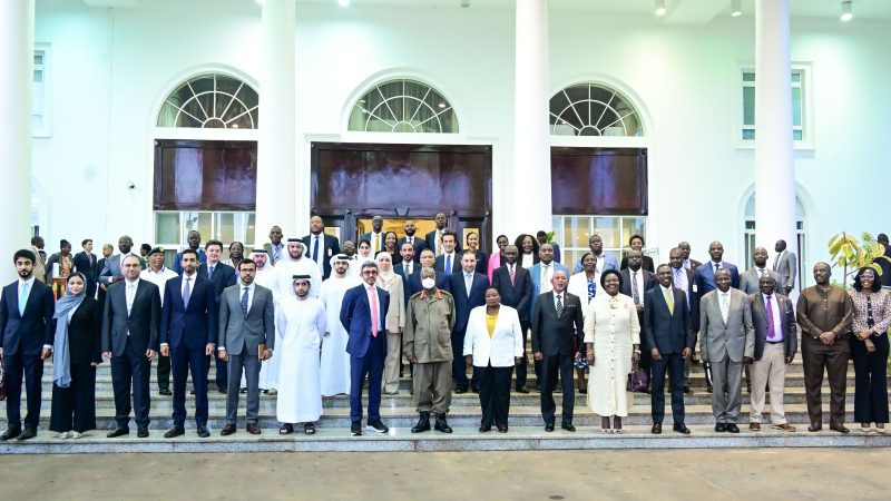 PRESIDENT MUSEVENI WELCOMES UAE DEPUTY PRIME MINISTER IN UGANDA