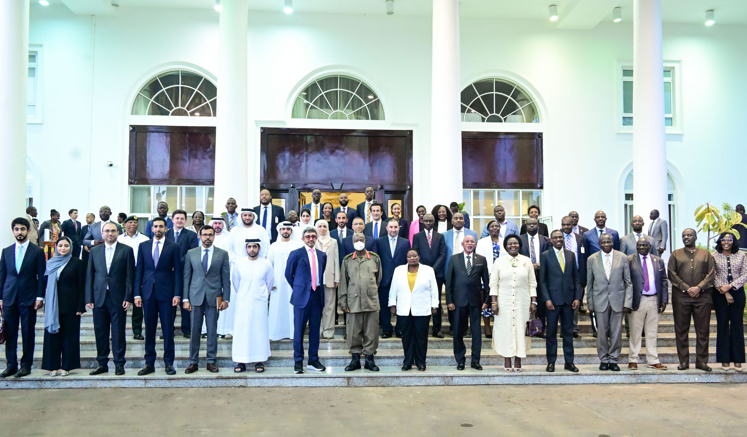 PRESIDENT MUSEVENI WELCOMES UAE DEPUTY PRIME MINISTER IN UGANDA