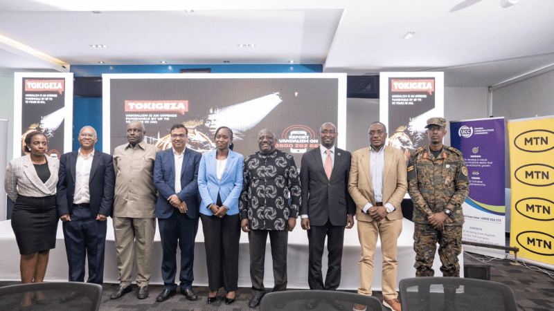 MTN Uganda Joins Forces with UCC, Airtel, and ATC to Launch Nationwide Anti-Vandalism Campaign – “TOKIGEZA”