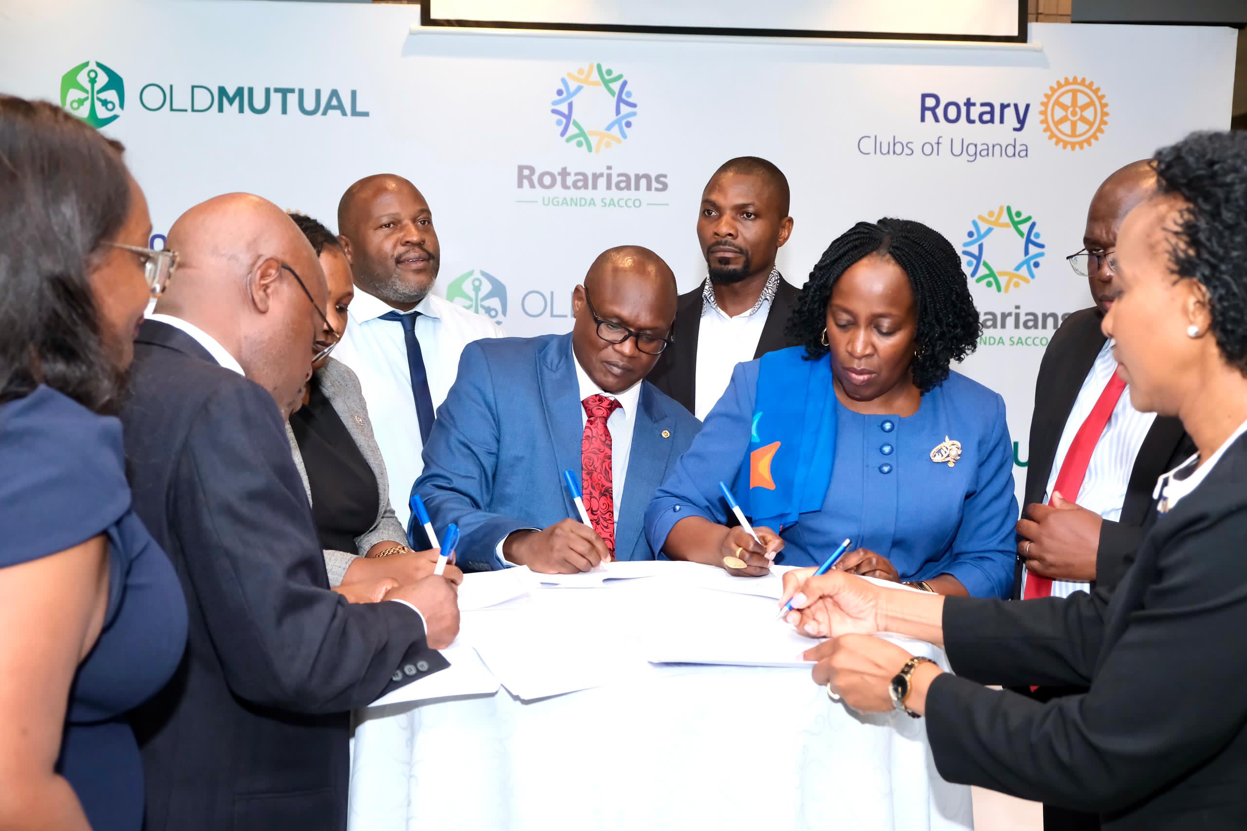 Old Mutual, Rotary Uganda Partner to Launch Affordable Digital Funeral Cover