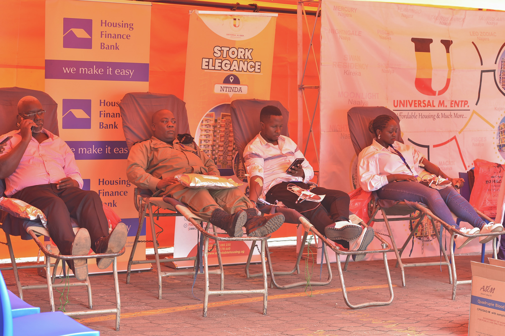 Housing Finance Bank and Universal .M. Enterprises-Affordable Housing Uganda  Partner to Power Uganda’s Blood Supply