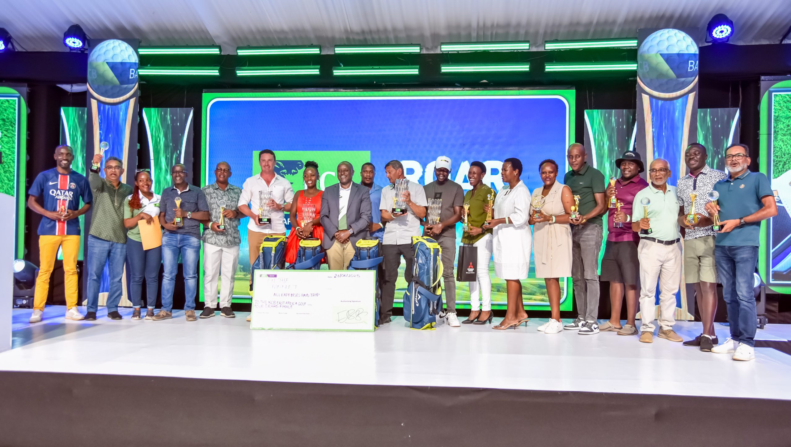 KCB East Africa Golf Tour Uganda Leg Celebrates Success at Lake Victoria Serena Golf Resort