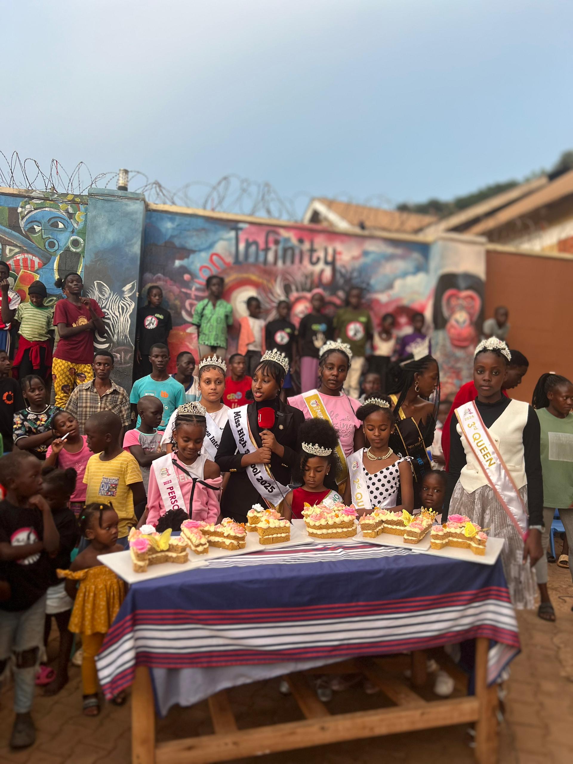Miss High School 2025, Anisha Mugagga, Celebrates Birthday with the Less Privileged