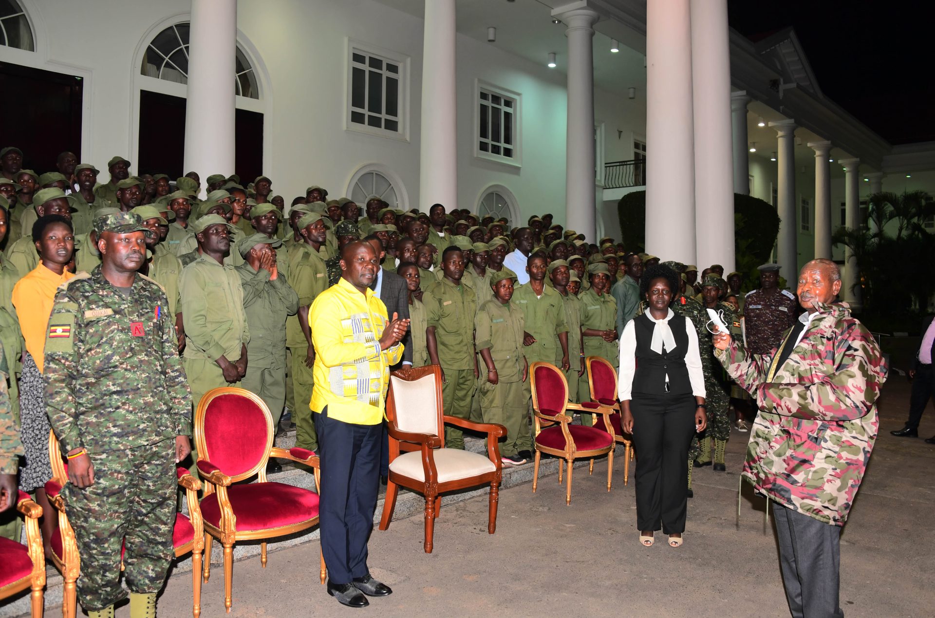 Museveni Welcomes 191 Youth Converts from Opposition to NRM