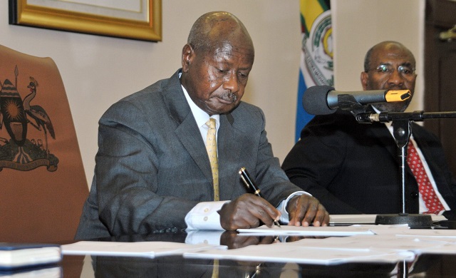 Museveni Signs Law Granting Military Courts Power to Try Civilians