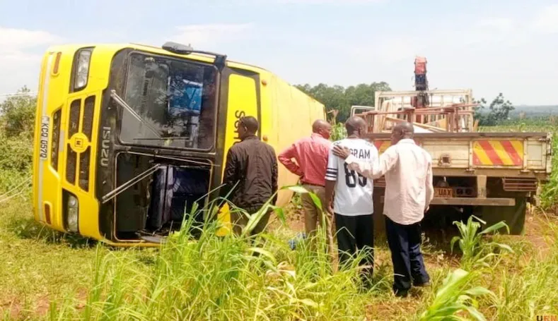 55 Pilgrims Injured As Bus Overturns In Tororo After Martyrs Day