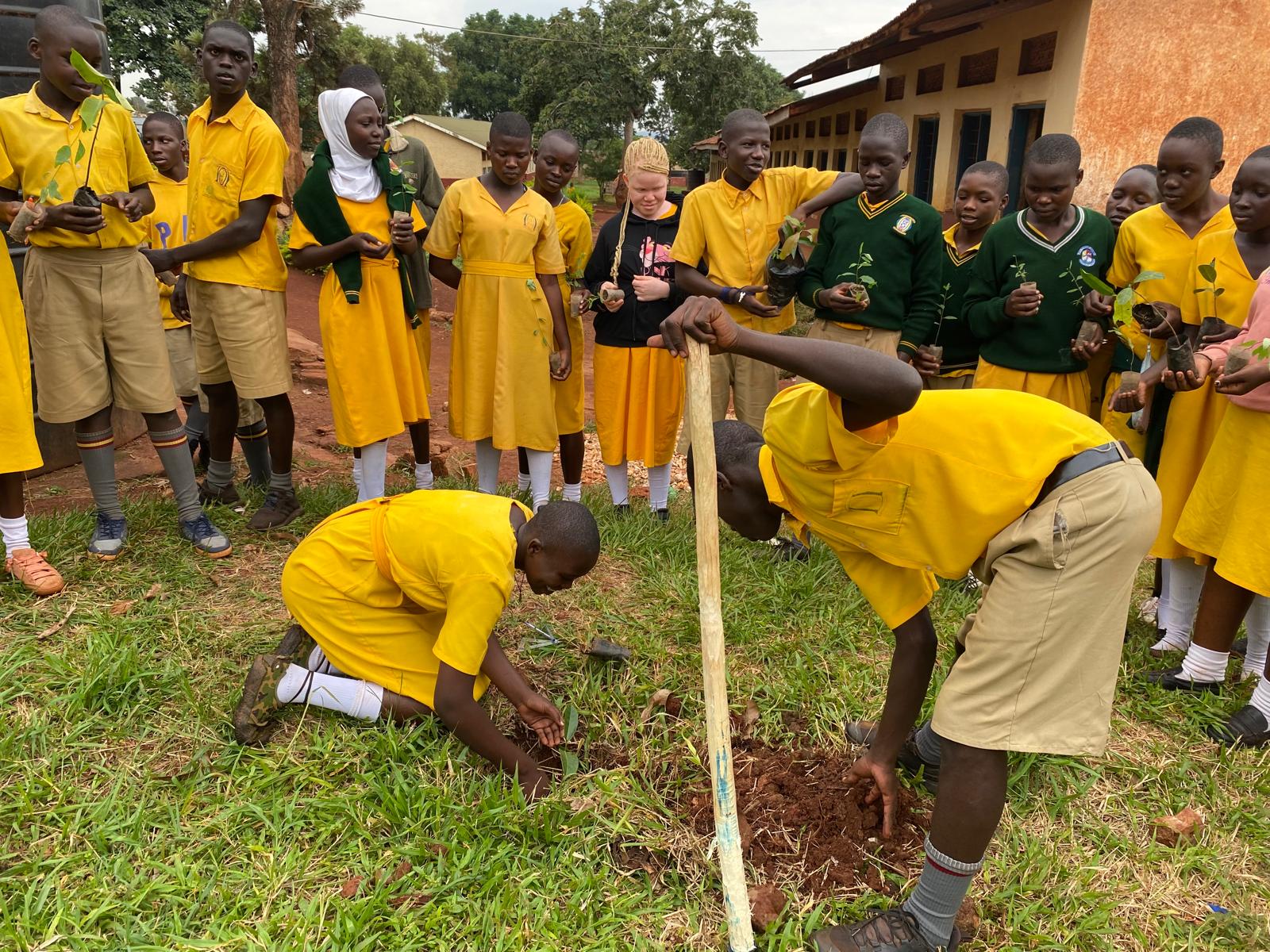 Airtel Uganda Rallies Schools for Tree Planting and Ending Plastic Pollution