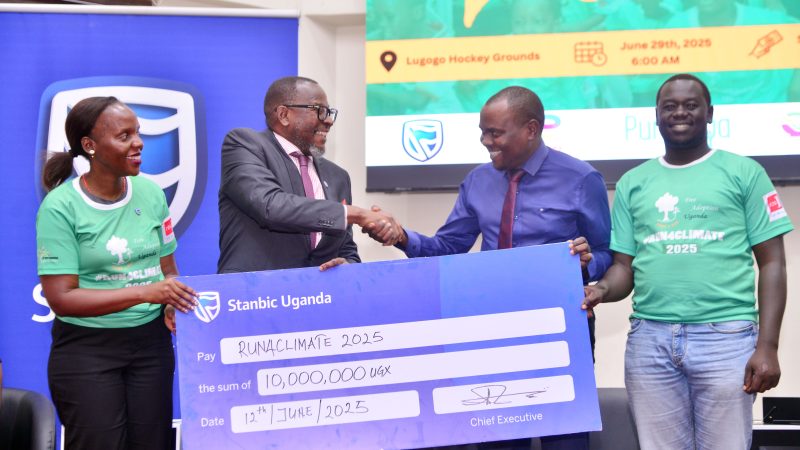 Stanbic Bank Boosts Run4Climate Marathon with UGX 10M Contribution