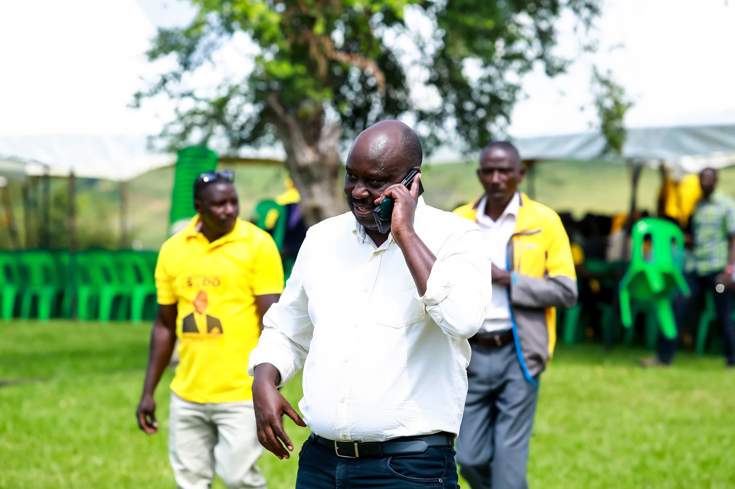 Sodo Aine Hits the Ground in Mawogola North as Shartis Musherure Bows Out of 2026 Race