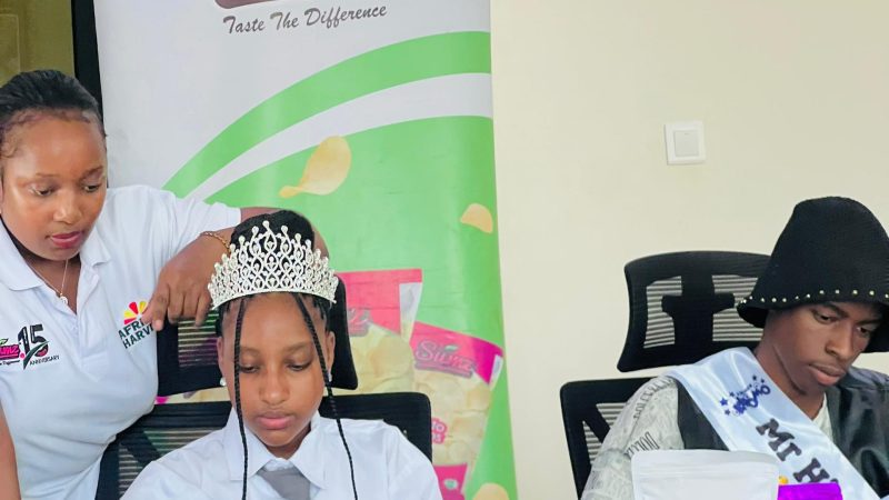 MISS HIGH SCHOOL QUEEN ANISHA MUGAGGA SIGNS AS SUMZ SNACKS AMBASSADOR