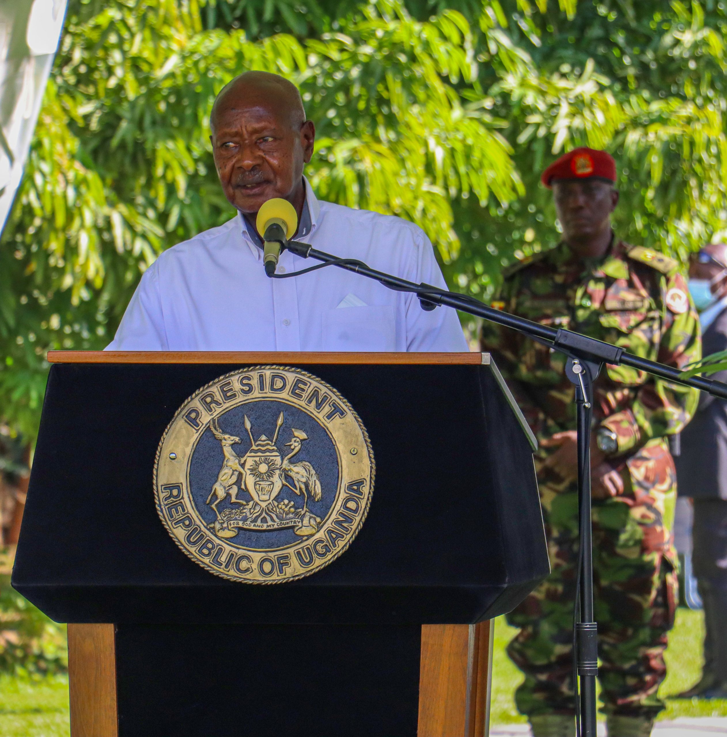 PRESIDENT MUSEVENI URGES ARMY OFFICERS TO REJECT IDENTITY POLITICS, PROMOTE PROSPERITY AND STRATEGIC SECURITY