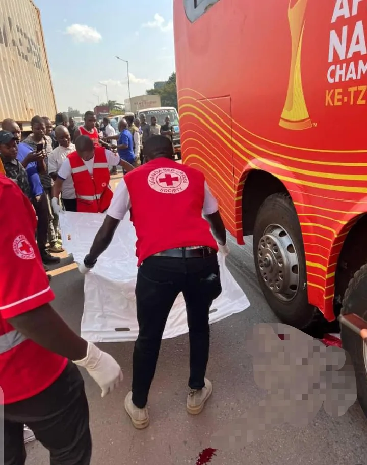 Uganda Cranes Team Bus Involved In Road Accident
