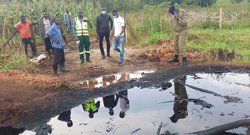 NEMA Arrests Two Over Suspected Pollution at Oil Refining Plant in Mukono