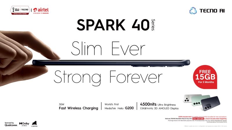 TECNO Launches Ultra-Slim SPARK 40 Series with World’s Thinnest Curved Wireless Charging Phone