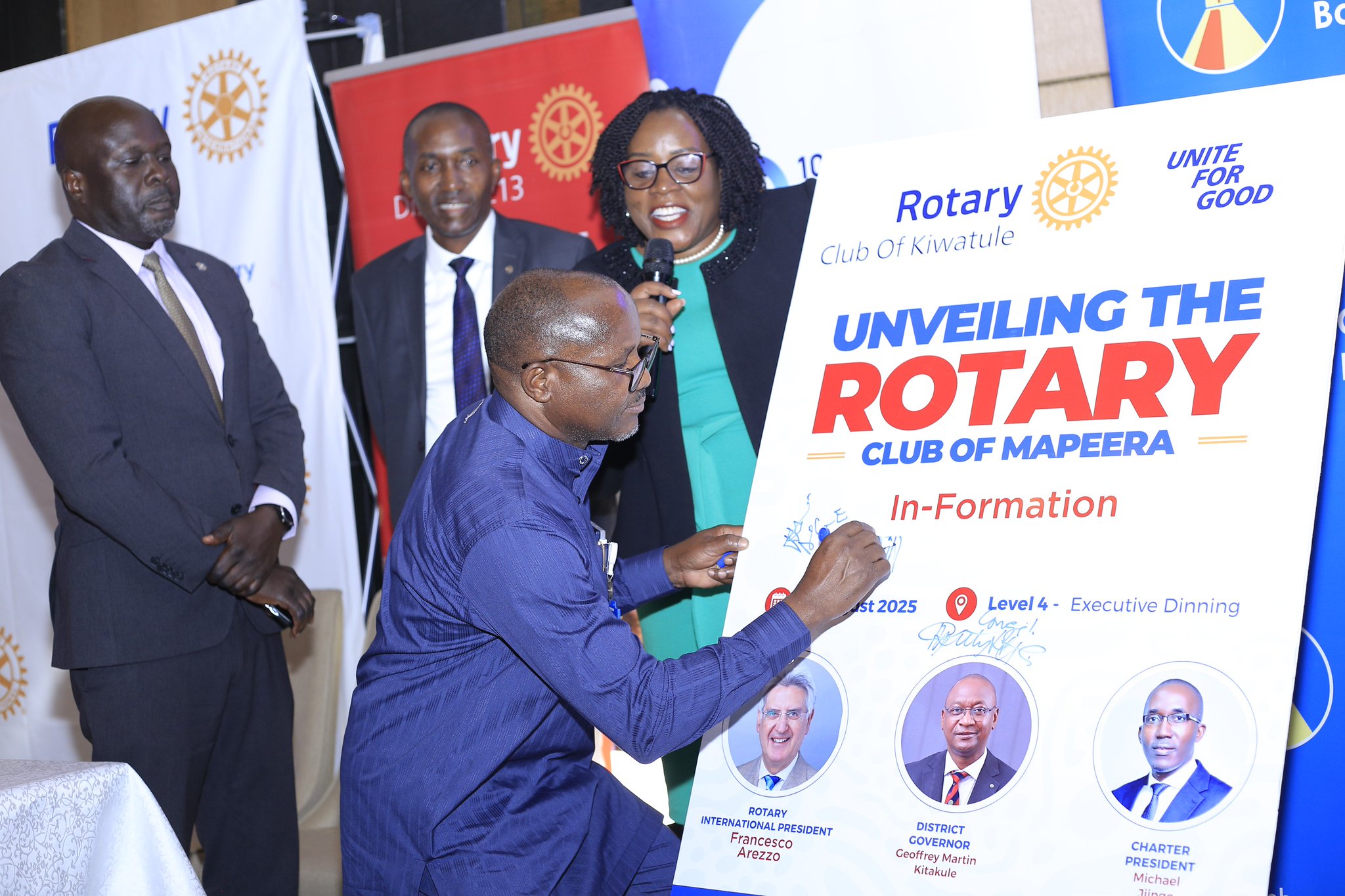 Centenary Bank Launches the Rotary Club Of Mapeera