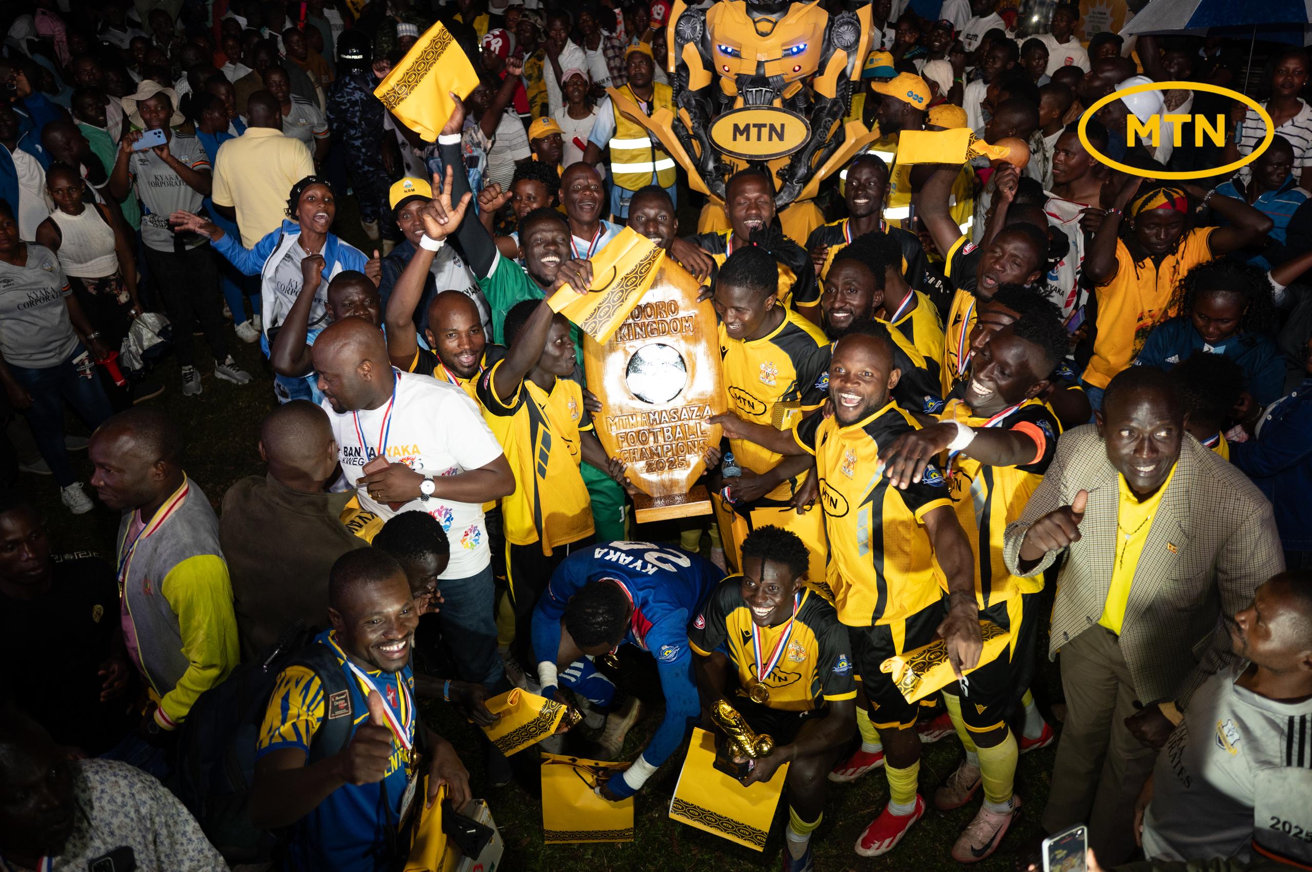 Kyaka County Crowned Tooro Kingdom MTN Masaza Cup Champions