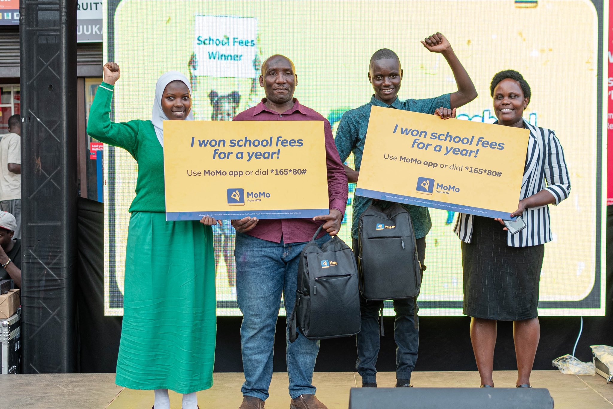 MTN MoMo Kicks Off Term 3 of “Win School Fees with MoMo” Campaign