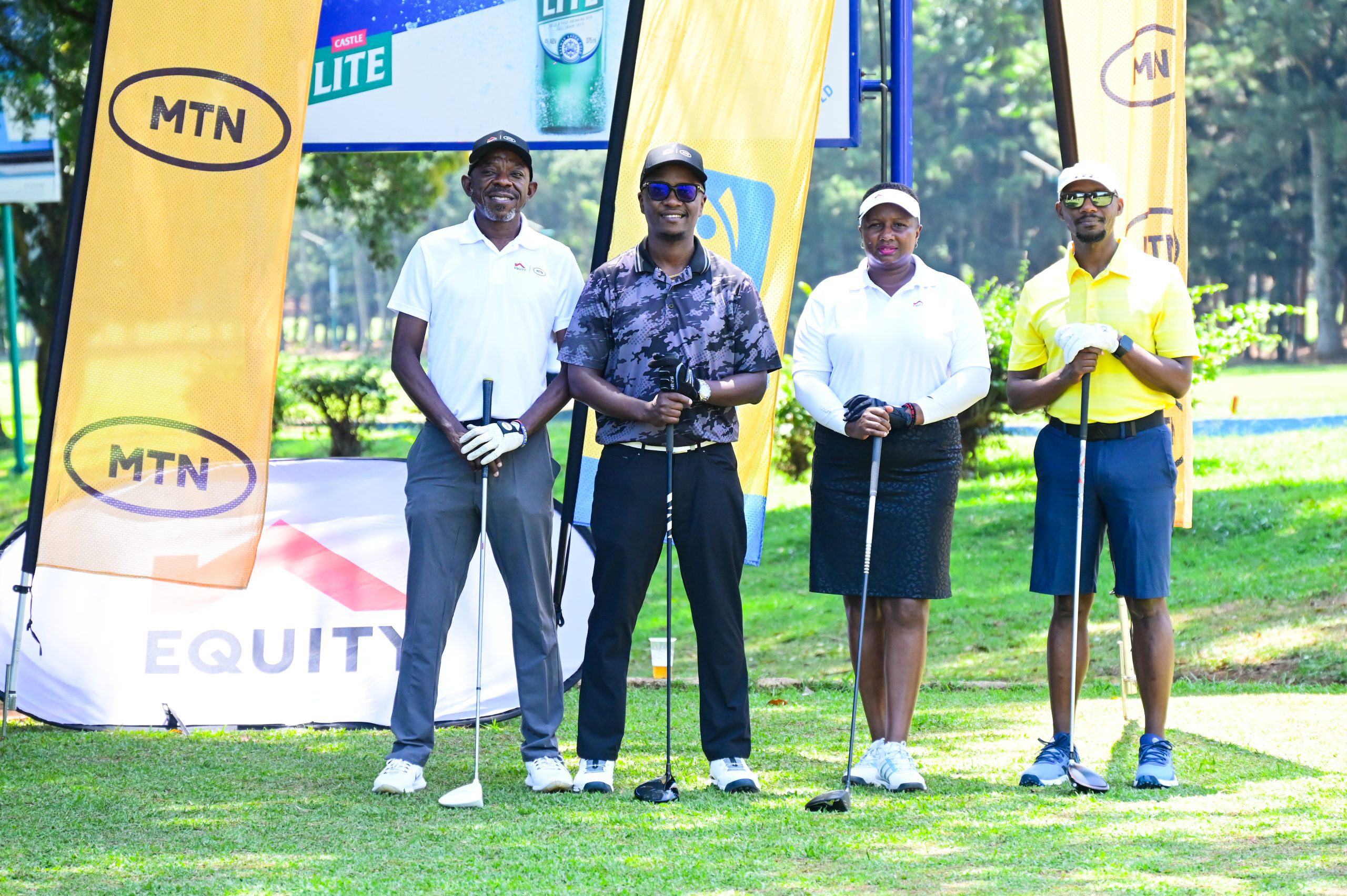 MTN Uganda Retains MTN-Equity Golf Tournament Trophy at Entebbe Club