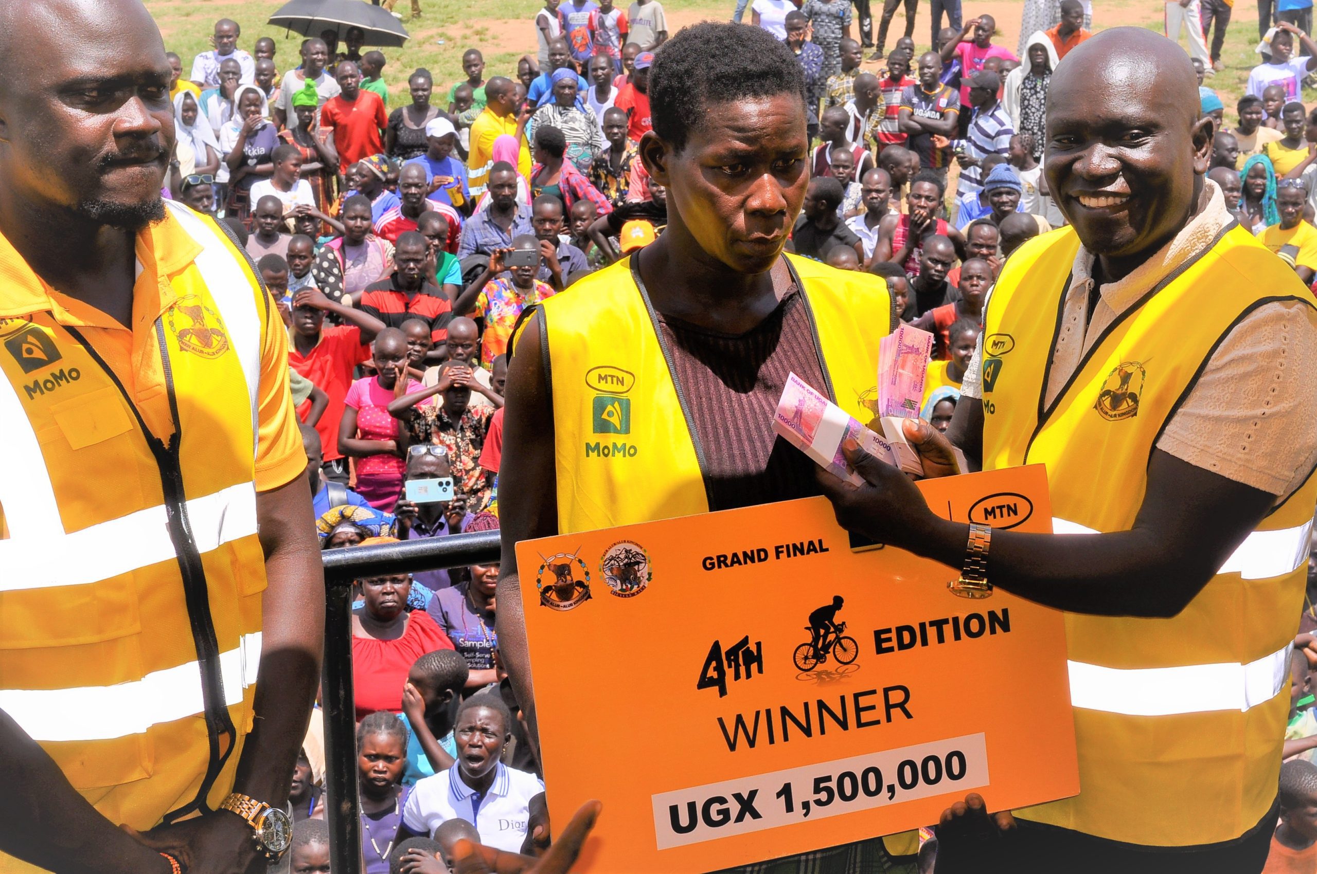 Anthony Kumakech, Harriet Kwach Crowned Champions at Alur Kingdom Bicycle Race Finals