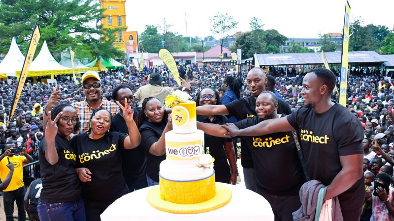 MTN Uganda Unveils Newly Branded Arua Roundabout and Service Centre