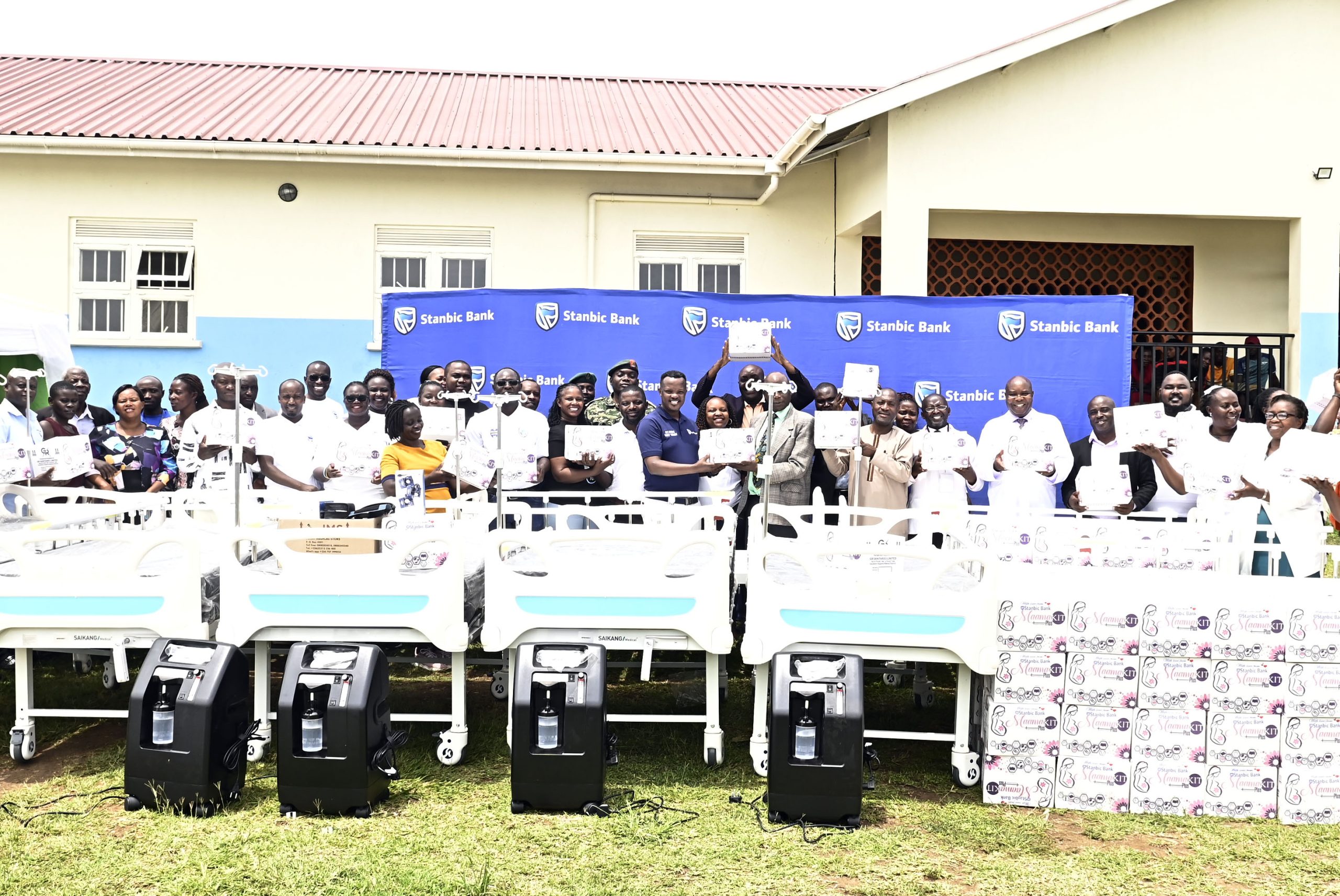 Stanbic Bank Donates Maternal Health Equipment to  Rukoki Hospital