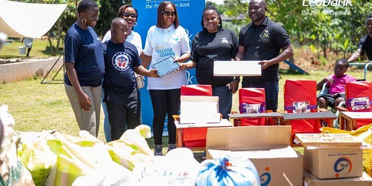 Ecobank Uganda Brings Hope to Children with Disabilities at Angel’s Centre