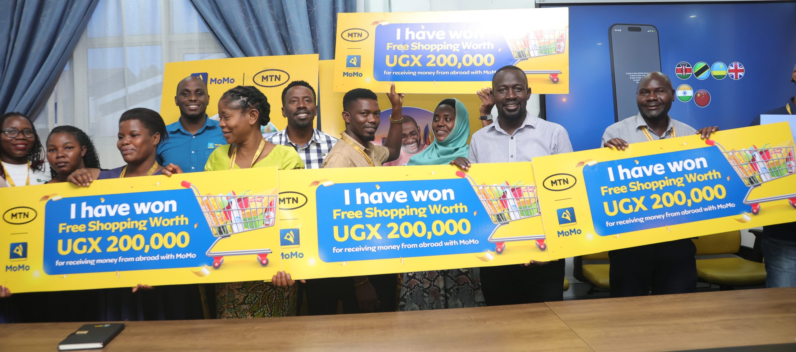 MTN MoMo Rewards First Winners in the “Power to Be Borderless” Campaign