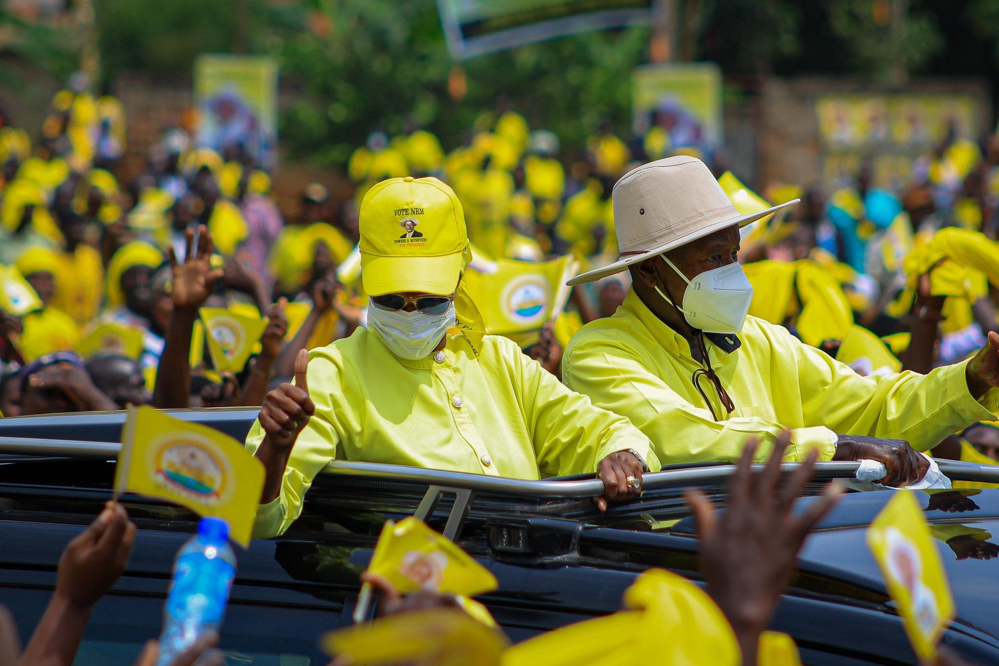 Museveni Frames NRM Campaign Around Peace, Development and Continuity in Butambala Rally