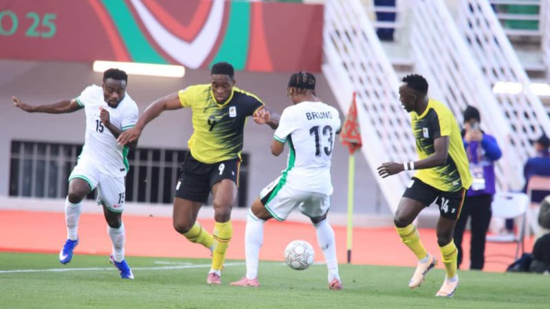 AFCON 2025: Super Eagles Send 10-Man Uganda Cranes Packing with 3-1 Victory