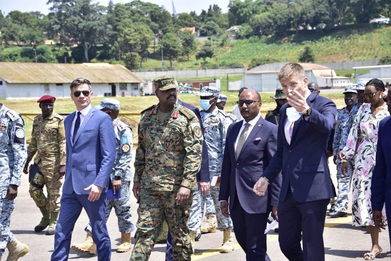 CDF Muhoozi Inspects New Fighter Jet as UPDF Advances Air Force Modernization