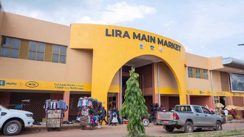 MTN MoMo Hands Over Newly Refreshed Lira Main Market