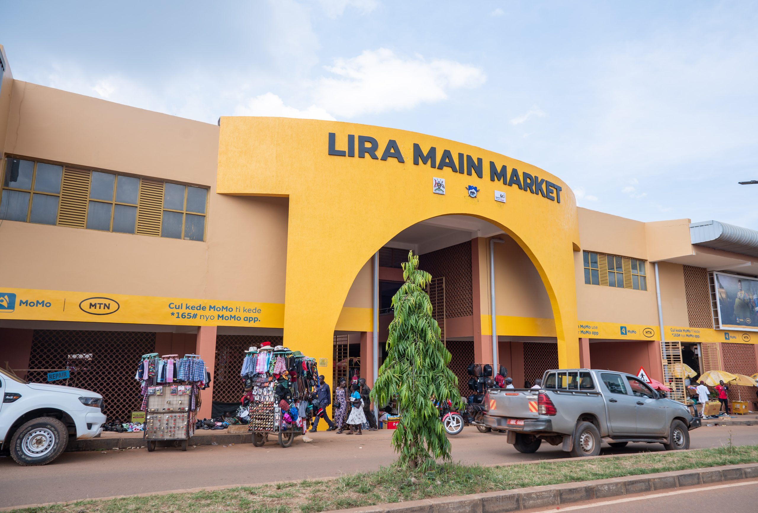 MTN MoMo Hands Over Newly Refreshed Lira Main Market