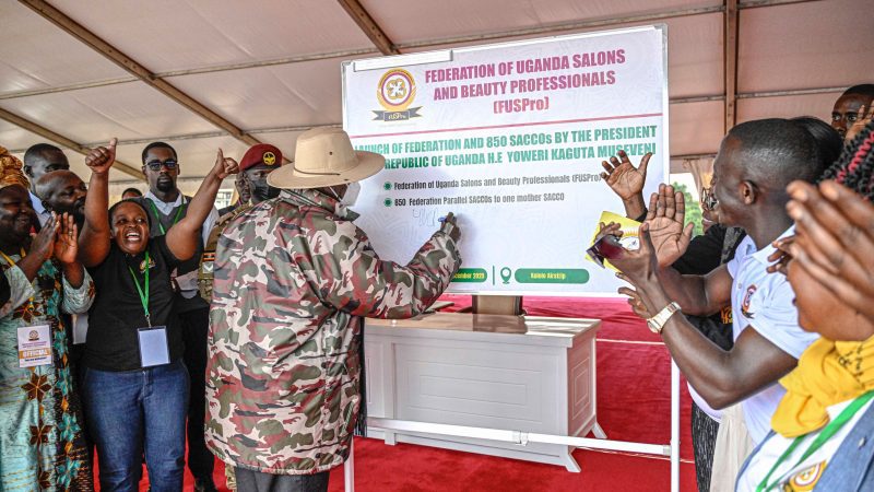 Museveni Pledges Shs85 Billion Revolving Fund for Salon Operators Nationwide