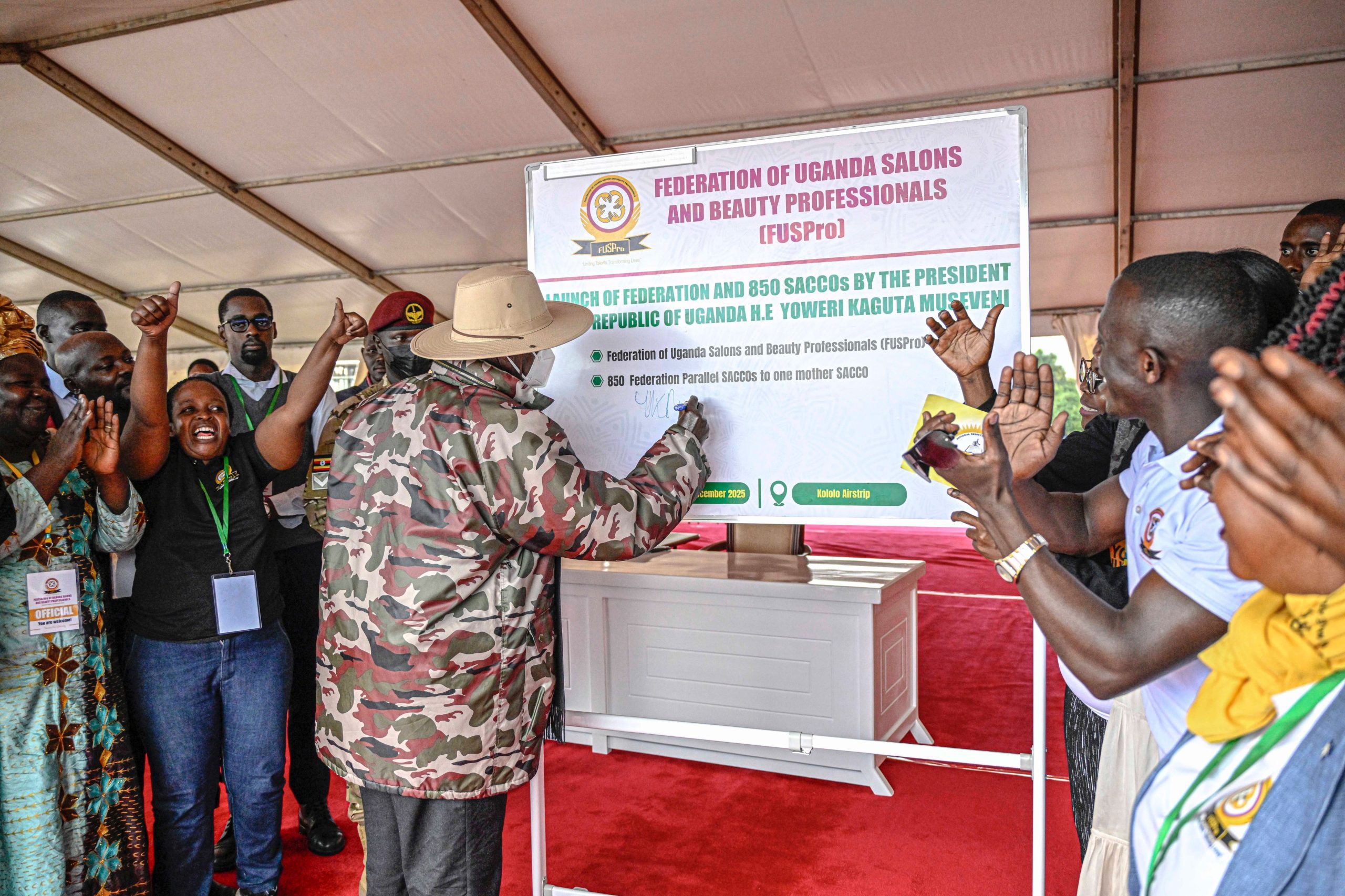 Museveni Pledges Shs85 Billion Revolving Fund for Salon Operators Nationwide