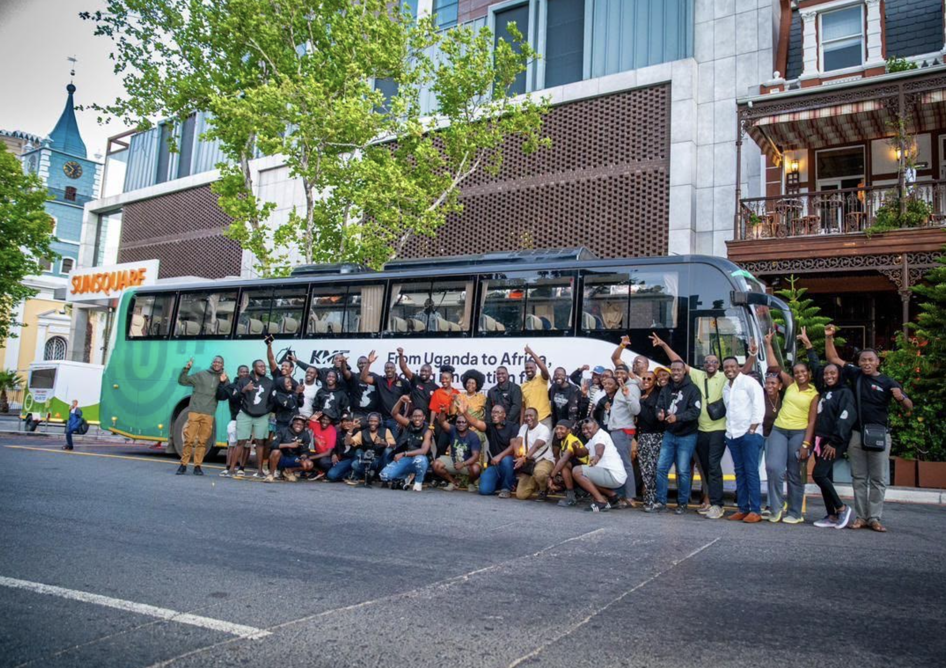 MTN-Powered Smart Mobility: Ugandan Electric Bus Arrives in Cape Town After Record-Setting Expedition