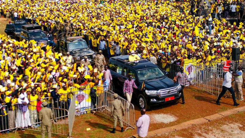 Museveni Urges Lwengo Residents to Turn Peace into Prosperity Through Household Wealth Creation