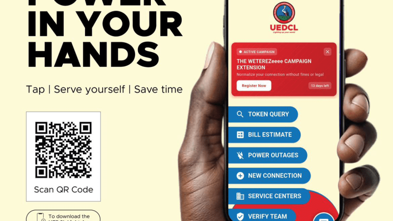 UEDCL Launches ‘Light’ App to Revolutionize Electricity Services for Ugandans