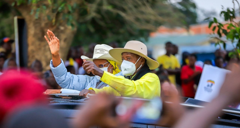 Museveni Returns to Campaign Trail After Christmas Break, Eyes Greater Mpigi Voters