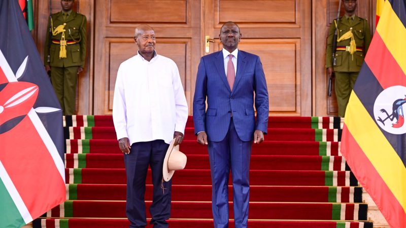 Kenyan President Ruto Congratulates Museveni on Reelection Victory
