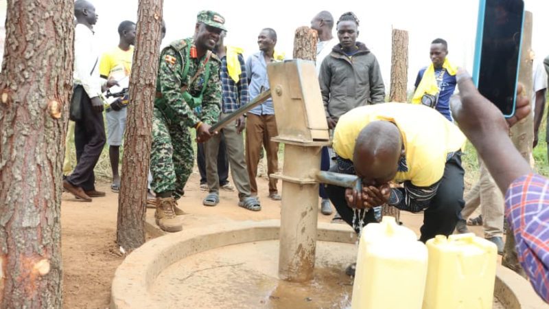 UPDF Hands Over 44 Rehabilitated Boreholes to Northern Uganda Communities