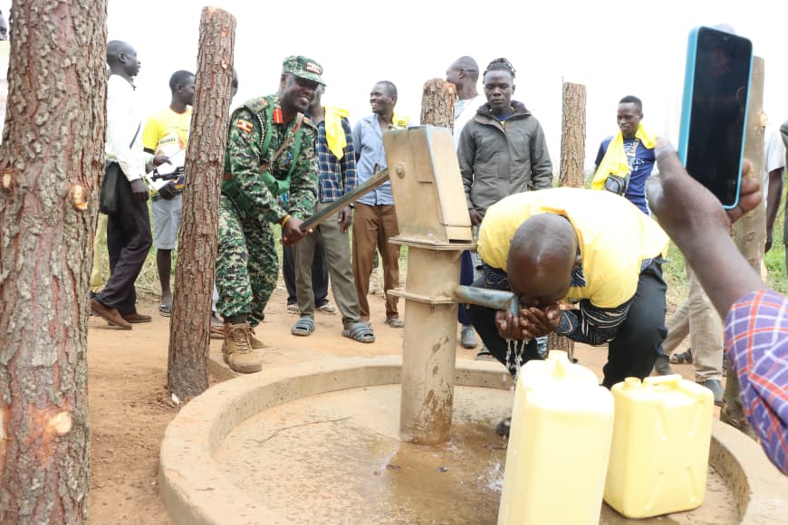 UPDF Hands Over 44 Rehabilitated Boreholes to Northern Uganda Communities
